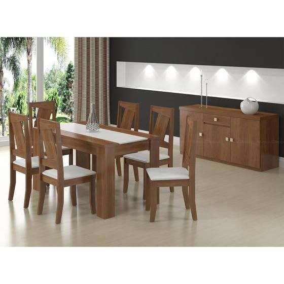 mesa de jantar retagular