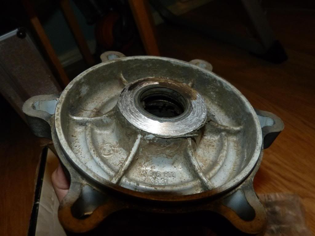 rear sprocket carrier bearing failure. BMW F650 Forums