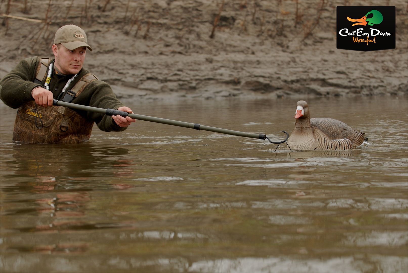 AVERY GREENHEAD GEAR GHG 6.5' BOATERS DUCK DECOY TRUCK RETRIEVER POLE