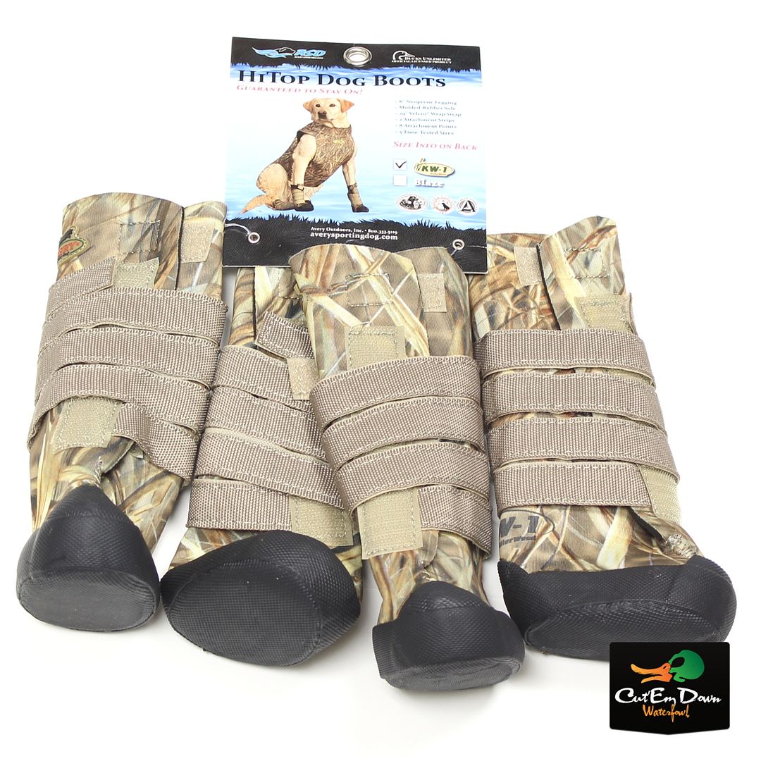 AVERY GREENHEAD GEAR GHG NEOPRENE HITOP HIGH TOP DOG BOOTS KW1 CAMO