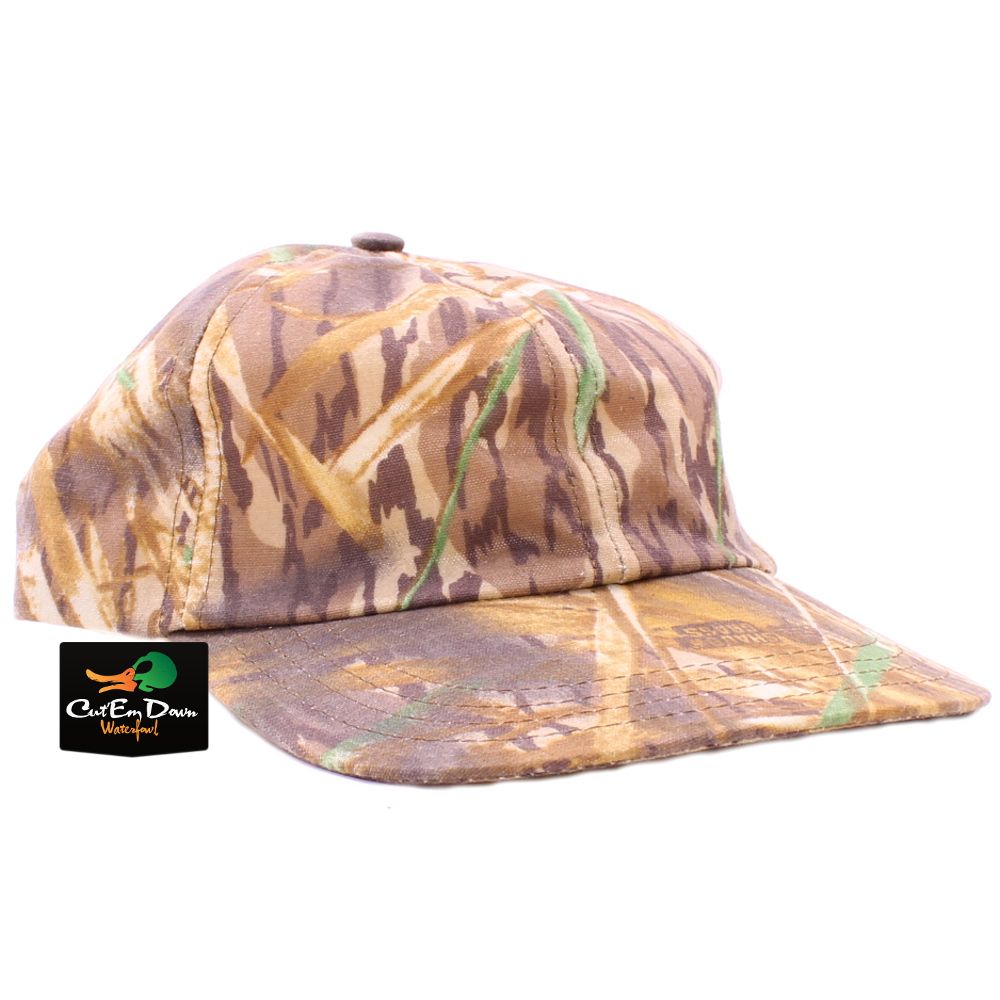 DRAKE WATERFOWL MCALISTER WATERPROOF WAXED CANVAS HAT BALL CAP SHADOW