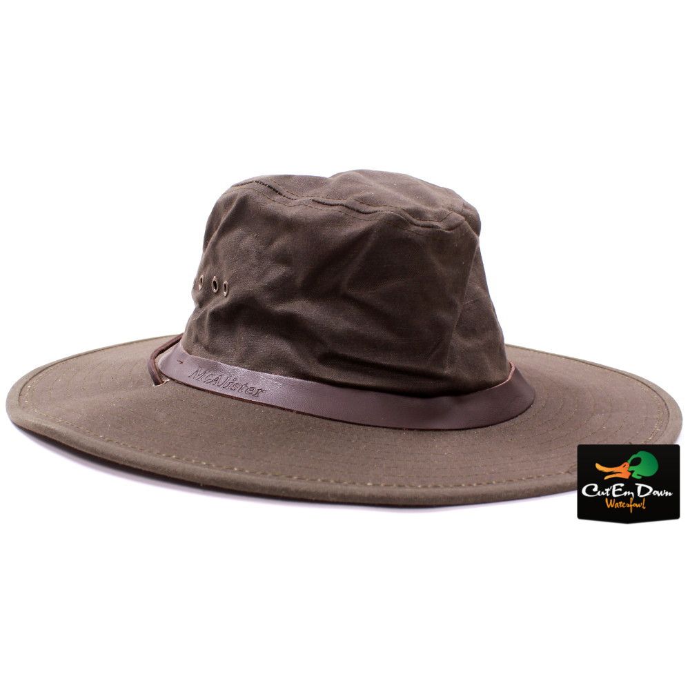 DRAKE WATERFOWL MCALISTER GRAND PRAIRE HAT WATERPROOF WAXED CANVAS