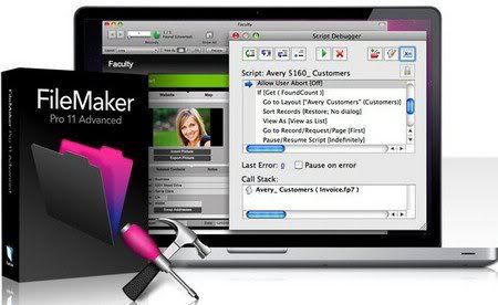 FileMaker Pro Advanced 11.0.4.401 with Traning Source
