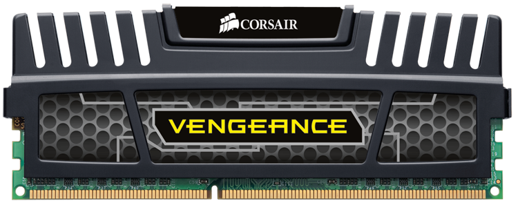 DDR3 Corsair Vengeance Black 32Gb (4x8Gb) Bus 1600 Cas 10