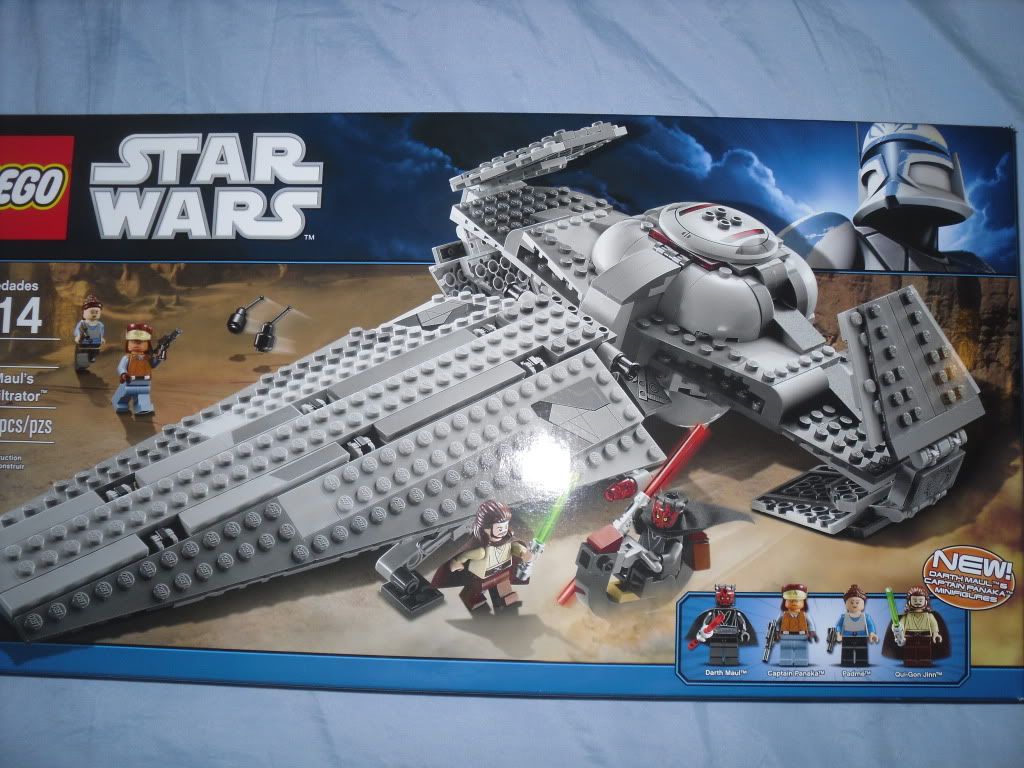 darth maul's sith infiltrator lego