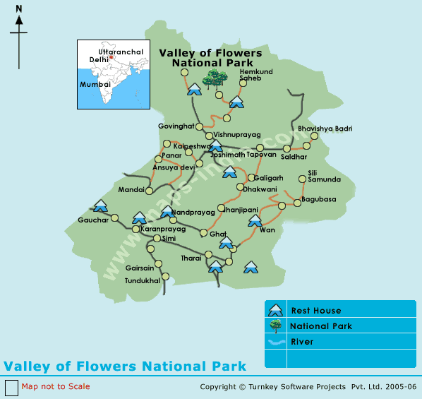 Keindahan Valley Of Flower National Park, India