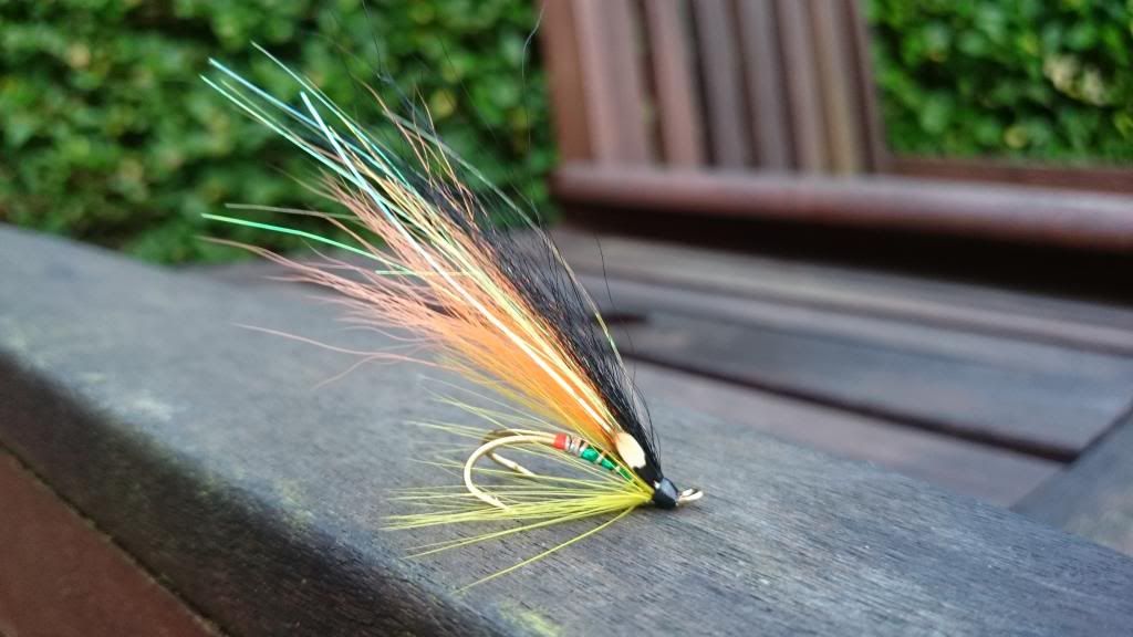 THE JENDAN DOUBLE HOOK SALMON FLIES.