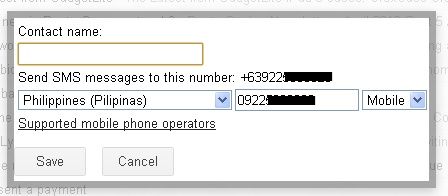 send free sms messages via gmail