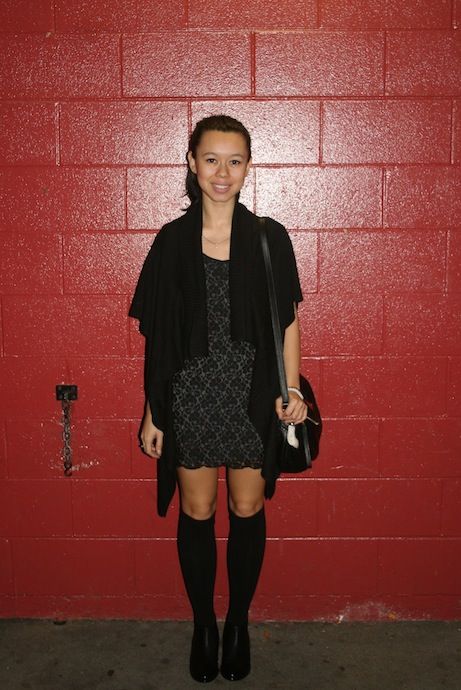 lace dress outfit aritzia talula fleetwood lace dress, plush socks, alexander wang kori boots, marc by marc jacobs natasha bag