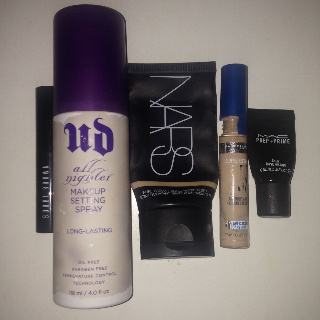 Makeup empties Initialed Vancouver fashion blog Nars, Bobbi Brown, Maybelline, Urban Decay, MAC makeup empties