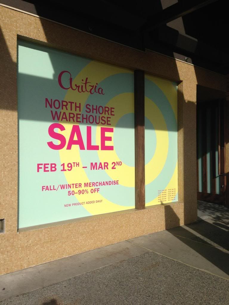 aritzia warehouse sale aritzia north shore warehouse sale 2014