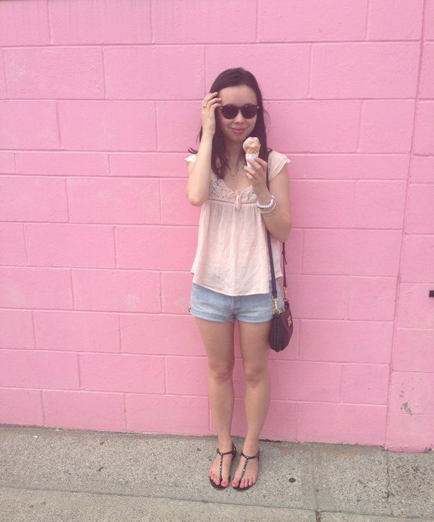 gelato la casa gelato, firmoo sunglasses, aritzia talula
