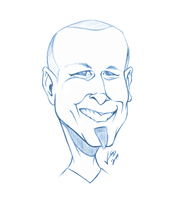 DadChat Offer, DadChat Members get 40% OFF your custom color caricature courtesy of BruceSallan.com