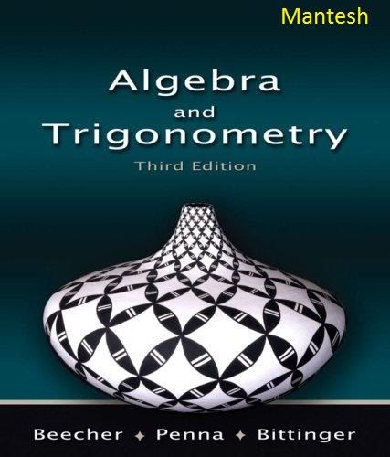 Algebra and Trigonometry-Mantesh preview 0