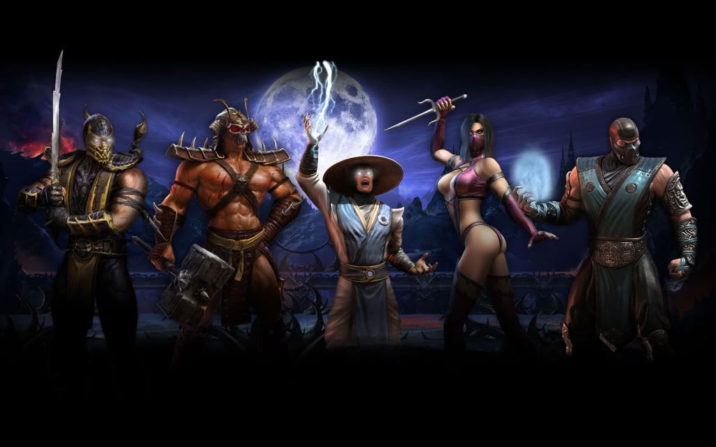 mortal kombat 9 characters wallpaper. Mortal Kombat 9 Characters
