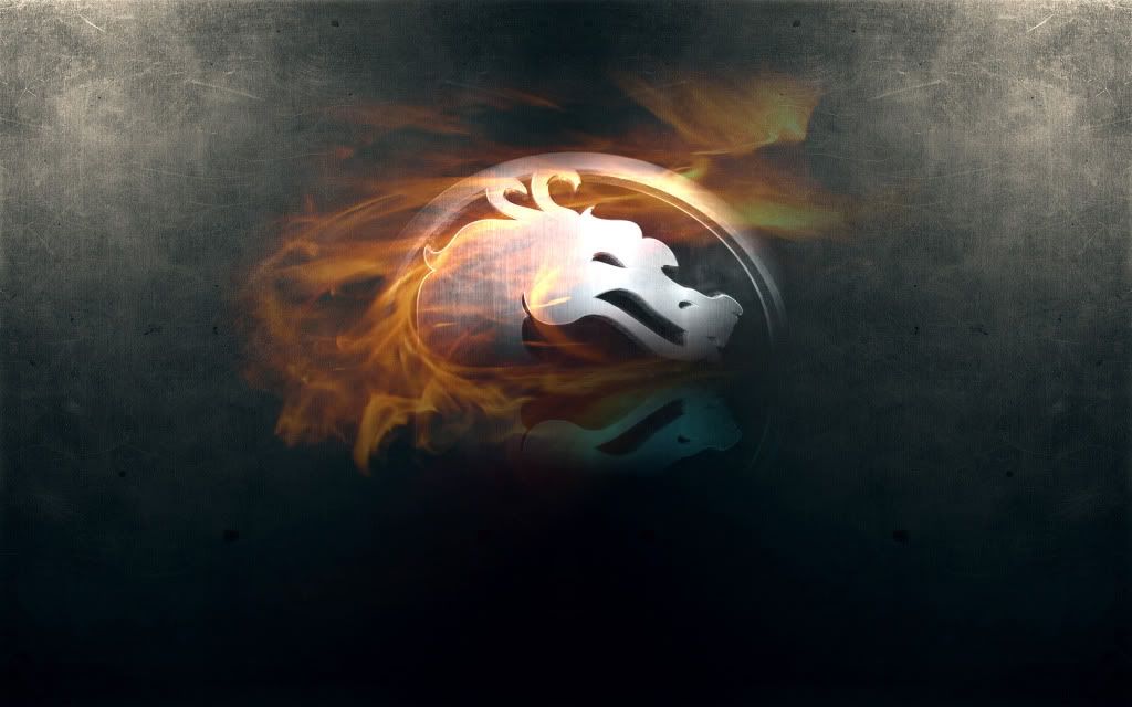 mortal kombat logo. Mortal Kombat Logo Wallpaper