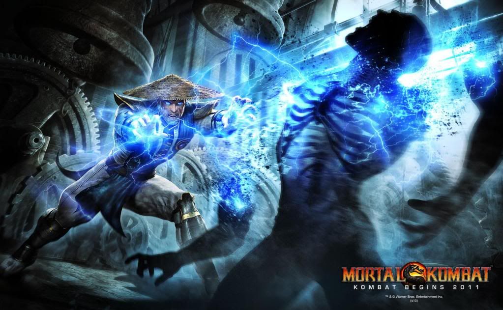 raiden mortal kombat. Mortal Kombat 9 Wallpaper