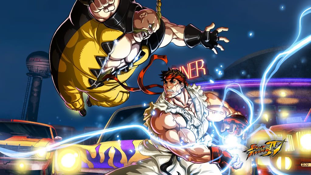 ryu wallpaper. SFIV Rufus Ryu Wallpaper