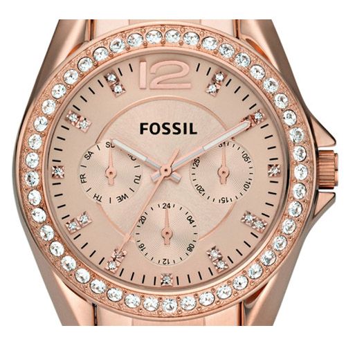 fossil es2811 new original gold plenty of crystals s ebay fossil es2811 new original gold plenty of crystals s ebay