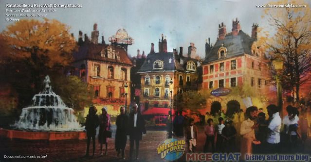disneyland paris, Disneyland Paris and Ratatouille Attraction Update