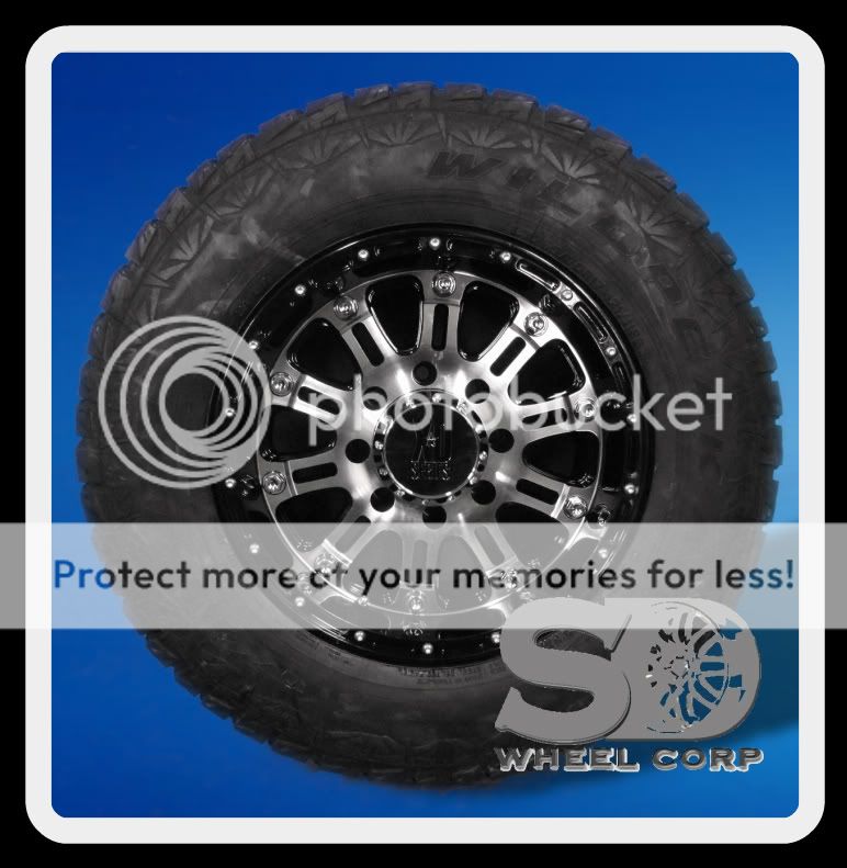 Black Rims with 265 70 17 Falken Wild Peak Tires Wheels Rims