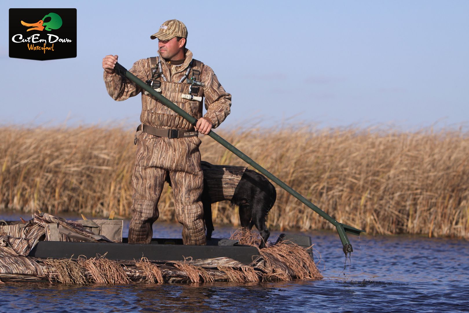 NEW AVERY GREENHEAD GEAR GHG MARSH FOOT DUCK BILL BOAT PUSH POLE