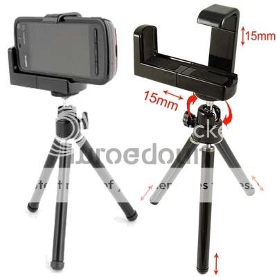 stuff for cell phone tripod to take video or photo