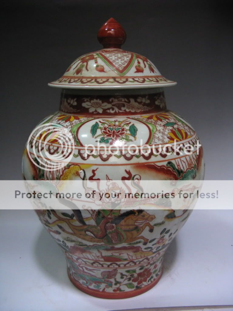 Chinese antique excellent famille rose porcelain flower&bird brush pot 