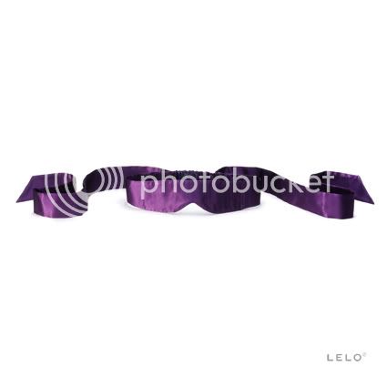 LELO INTIMA PURPLE SILK BLINDFOLD ░▒▓ NEW ▓▒░  