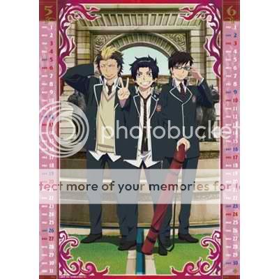 New Blue Exorcist Ao No Exorcist Calendar 2012 Japan  